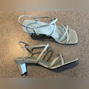 Bandolno Strappy Heel / BDOBEX / Baby Blue / Size 9